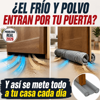 Burlete Doble Aislante para Puertas
