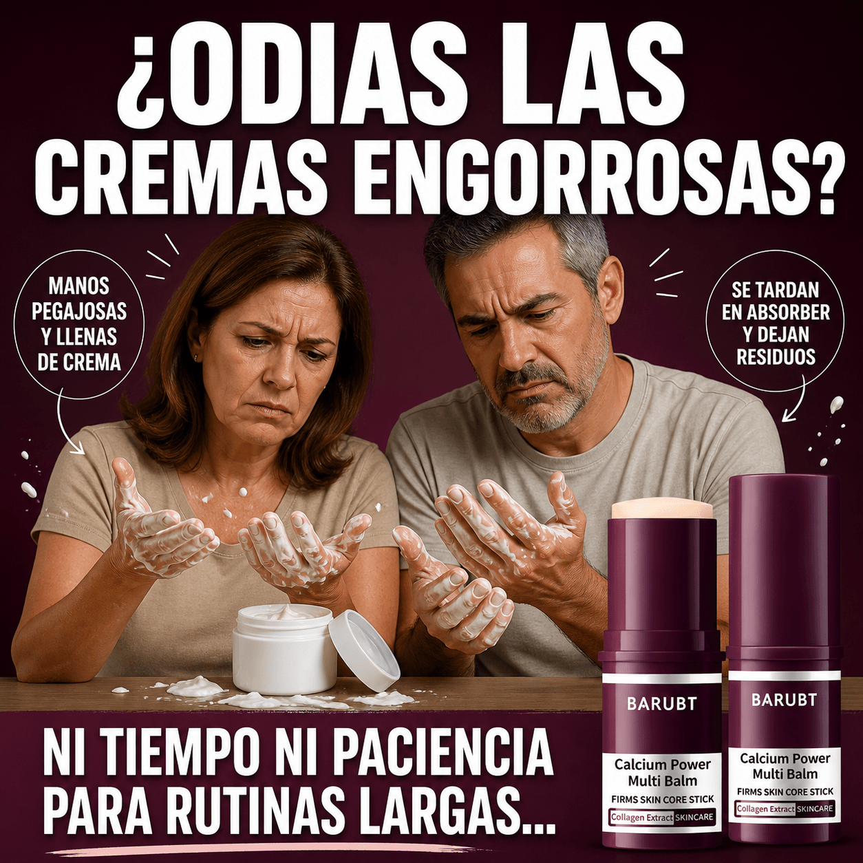 Barubt® Bálsamo Facial con Extracto de Colágeno