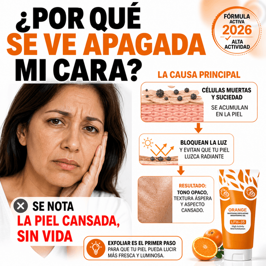 Gel Exfoliante Blanqueador de Naranja Alta Actividad