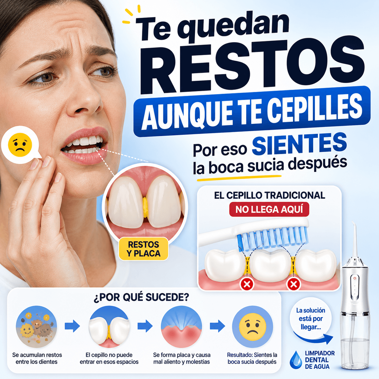 Limpiador Dental Inalámbrico