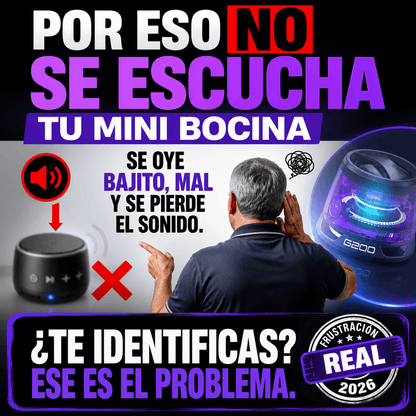 Mini Bocina Bluetooth LED Magnética