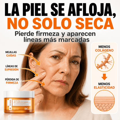 Crema Hidratante Antiedad con Retinol 3X