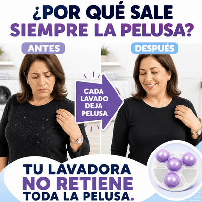 Atrapa Pelusa Flotante para Lavadora