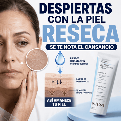 Nida® Crema Hidratante 100 ml con Centella Asiática