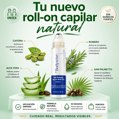 Be Bodywise® Sérum Capilar Roll-On 25 ml con Hierbas Activas
