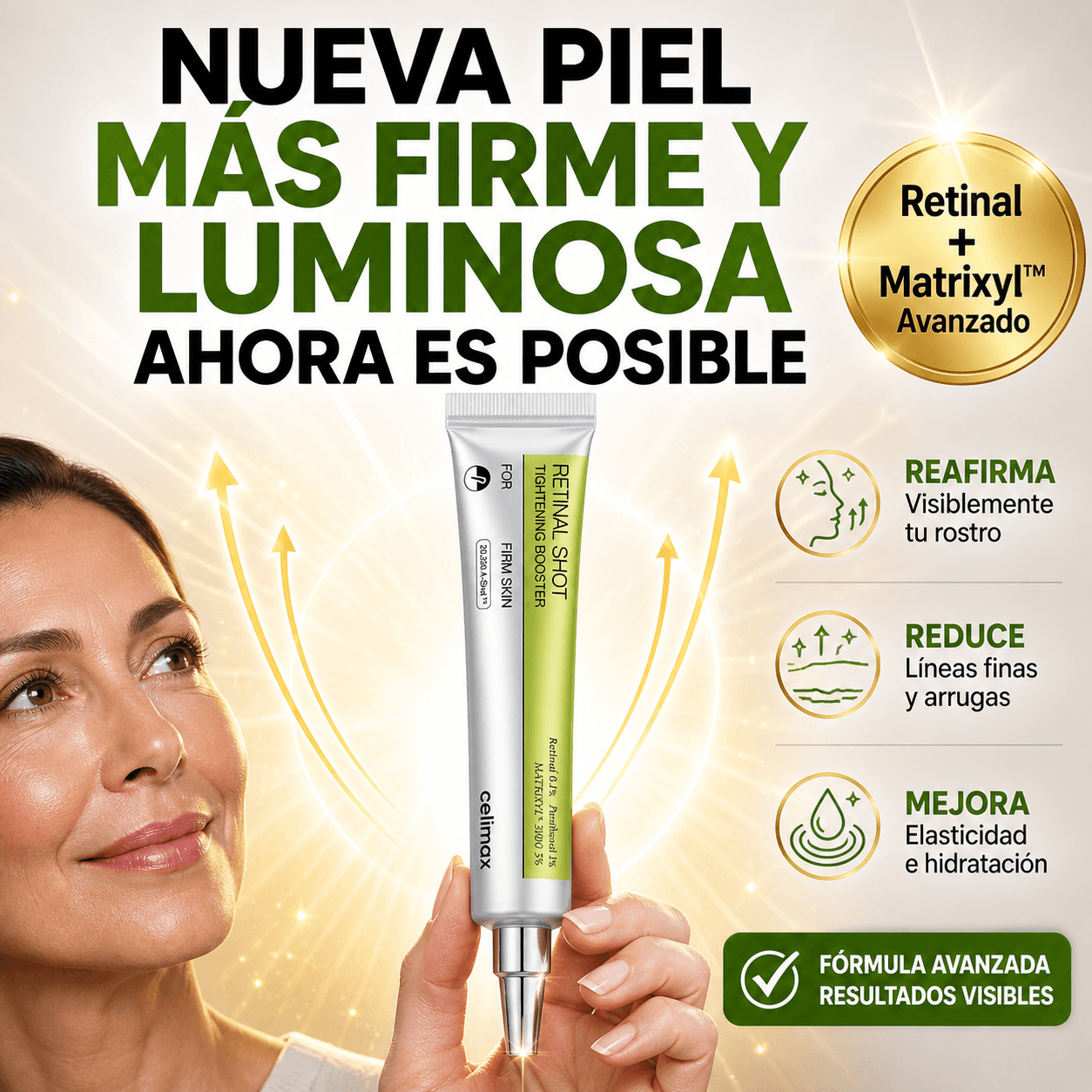 Sérum de Retinol Reafirmante Avanzado