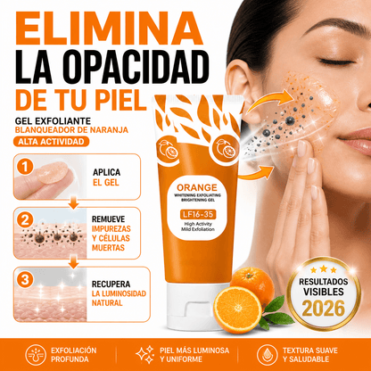 Gel Exfoliante Blanqueador de Naranja Alta Actividad