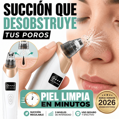 Extractor de Puntos Negros Eléctrico con Succión Regulable