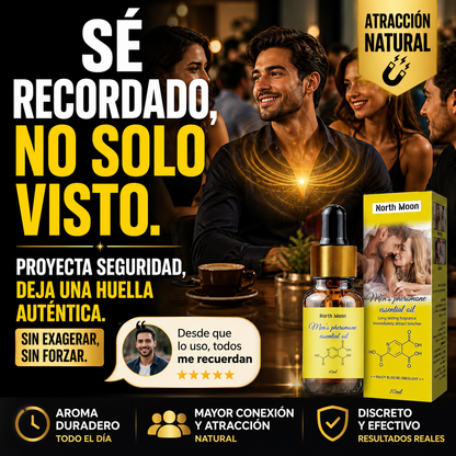 Aceite Esencial de Feromonas para Hombres Atracción Instantánea