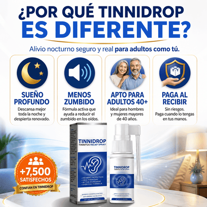 Spray Alivio de Tinnitus con Ingredientes Activos