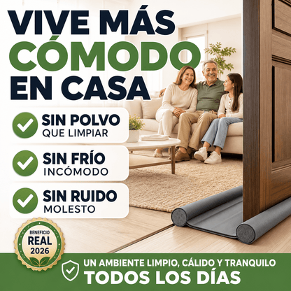 Burlete Doble Aislante para Puertas