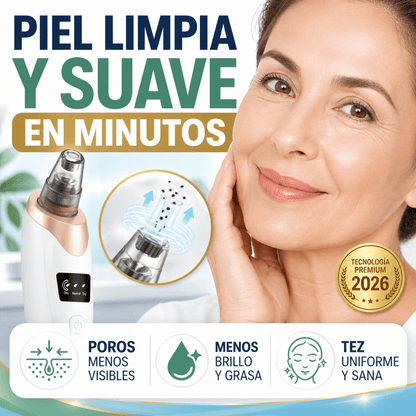 Extractor de Puntos Negros Eléctrico con Succión Regulable