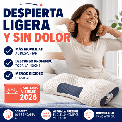 Almohada Ortopédica de Espuma Viscoelástica