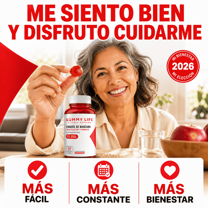Gomitas de Vinagre de Manzana 60 Unidades