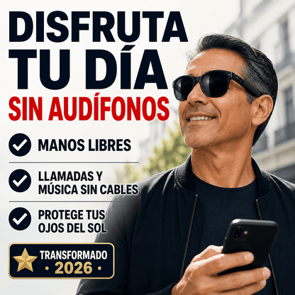 Smart Glasses® con Conectividad Bluetooth y Audio
