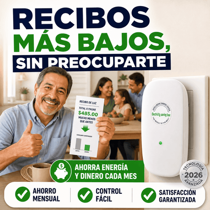 Dispositivo de Ahorro de Energía Inteligente con LED Indicador