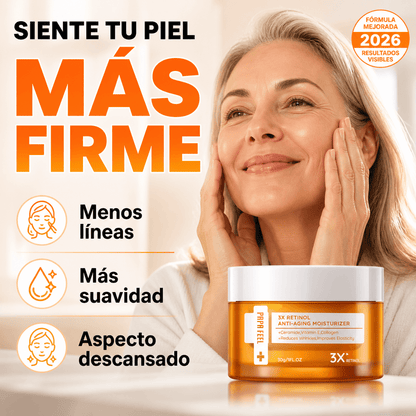 Crema Hidratante Antiedad con Retinol 3X
