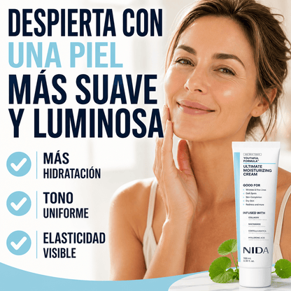 Nida® Crema Hidratante 100 ml con Centella Asiática