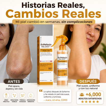 Dr.Melaxin® Spray Exfoliante Turmeric 200ml