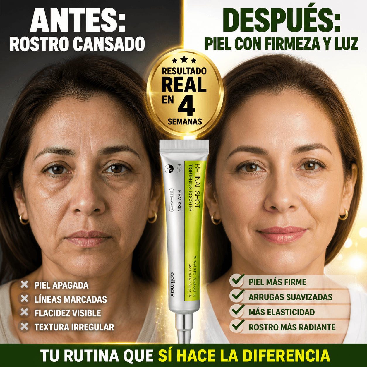 Sérum de Retinol Reafirmante Avanzado