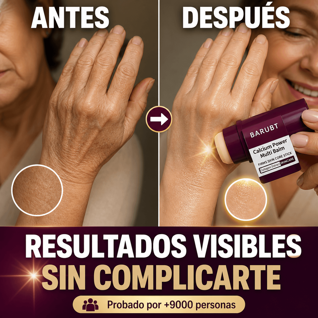 Barubt® Bálsamo Facial con Extracto de Colágeno