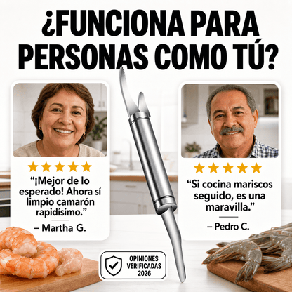 Cuchillo pelador de Limpieza de Mariscos