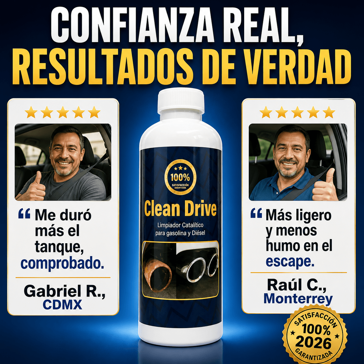 Líquido Limpiador Catalítico para Gasolina y Diésel