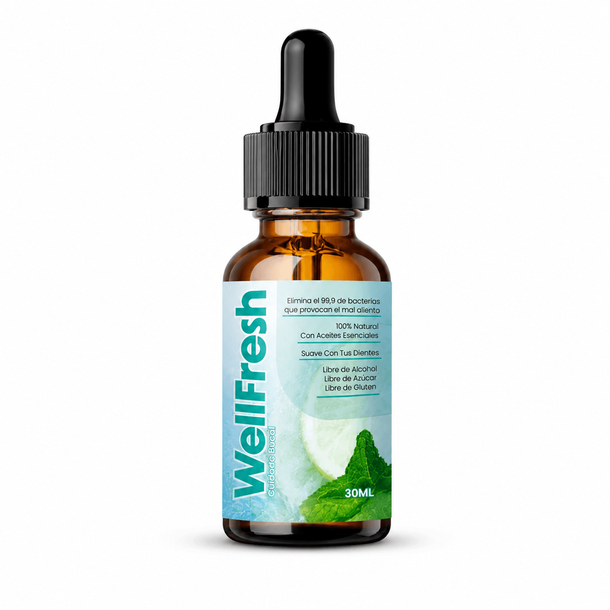 Solución Oral WellFresh® 30ml Antibacteriana