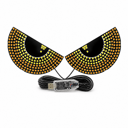 Set Ojos de Luces LED Animadas™ con Efectos HD