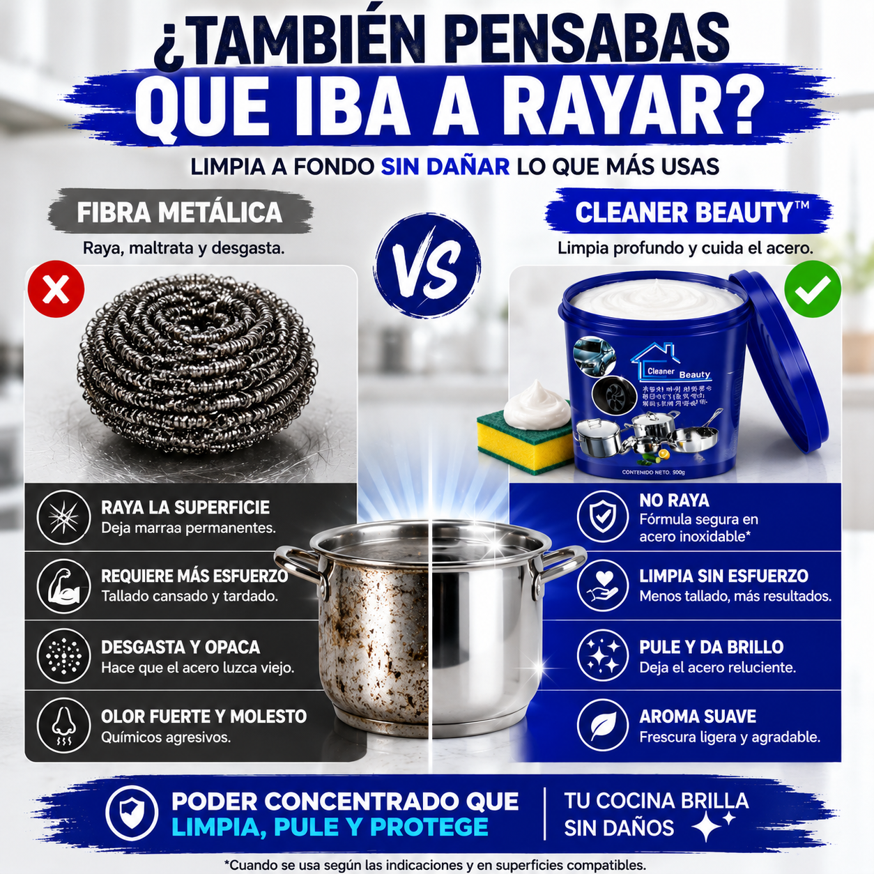 Pasta Limpiadora Multiusos Cleaner